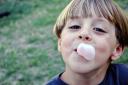  The event of the day! Jerome learned how to blow a bubble gum bubble! In spite of the spitting and dropping of the wad, I was very proud of him, and thought maybe he would have learned to blow a bubble sooner had I given him bubble gum before now? I don’t know, but he’s thrilled.