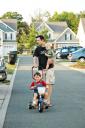  Peter took the boys on a walk in the evening after the girls had gone to bed.