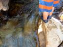  I loved this shot of Ian’s feet on a solid rock with the water rushing by.