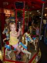  Clara on the carousel